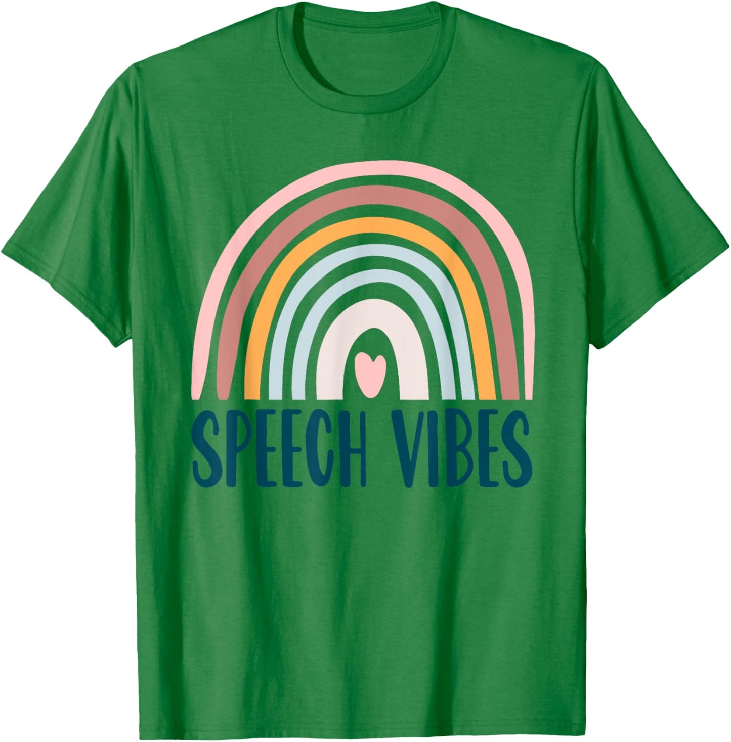 Speech Langauge Pathologist Therapy SLP Gift Boho Retro Vibe T-Shirt - T-Shirt | Irish Green
