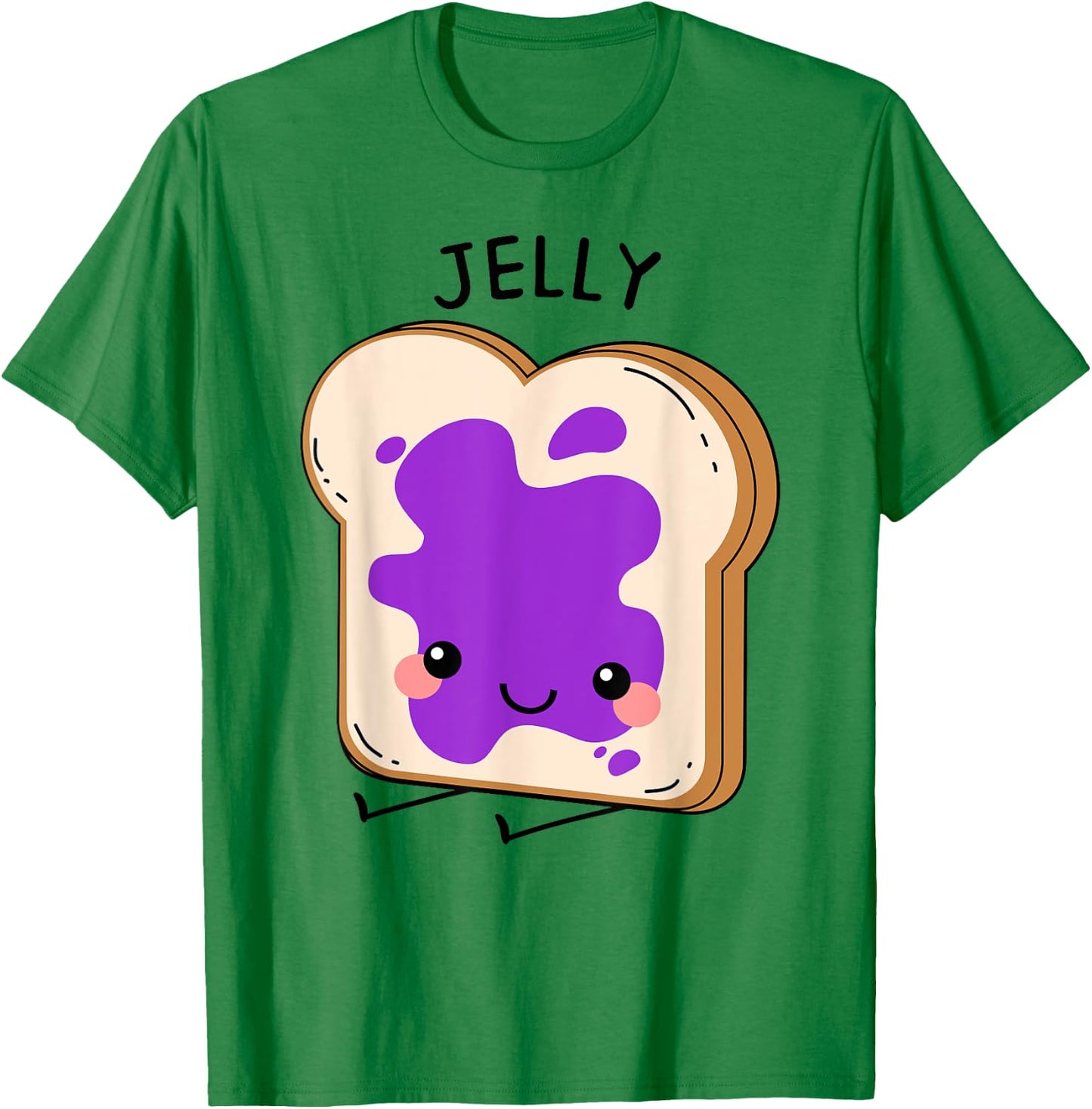 Jelly Matching Halloween Costume Set DIY Peanut Butter Shirt T-Shirt - T-Shirt | Irish Green