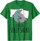 Sleeping Dolphin Lover Women Girls Napping Official Sleep T-Shirt - T-Shirt | Irish Green