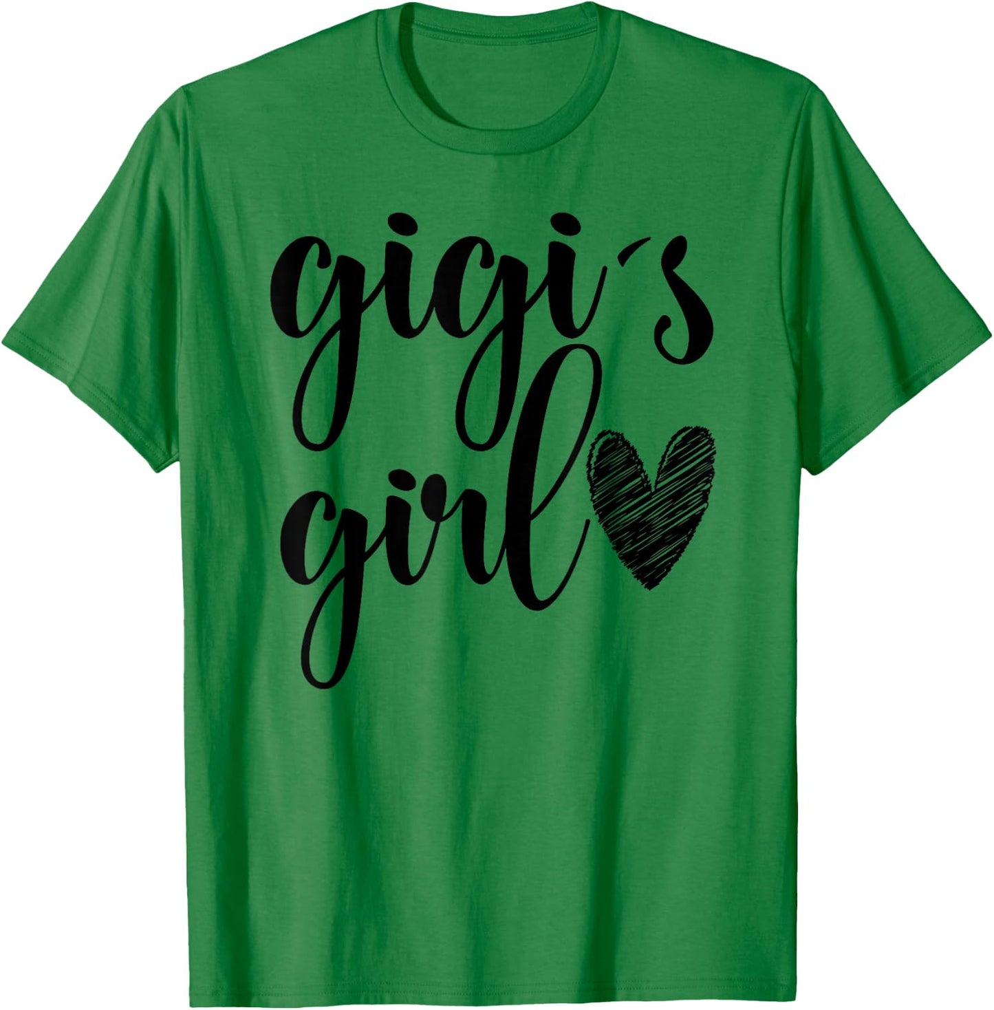 Funny Matching Gigi Girl for Grandma Whit Girl Mother's Day T-Shirt - T-Shirt | Irish Green
