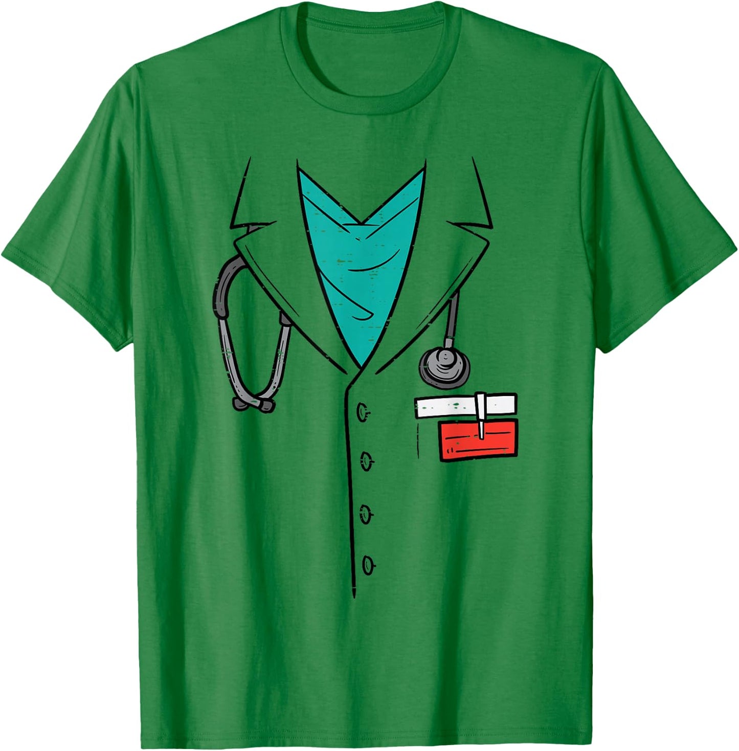 Doctor Physician Costume Funny Halloween Men Boys Kids T-Shirt - T-Shirt | Irish Green