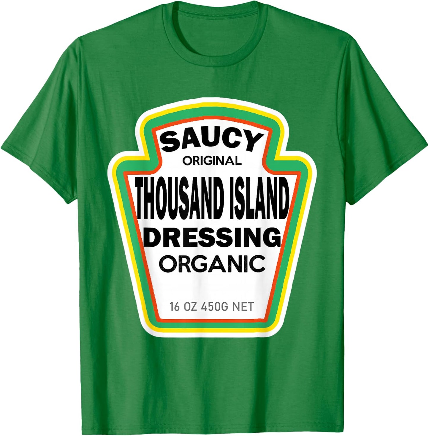 Thousand Island Dressing Salad Easy Halloween Costume Group T-Shirt - T-Shirt | Irish Green