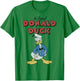 Disney Mickey and Friends Donald Duck The Original T-Shirt - T-Shirt | Irish Green