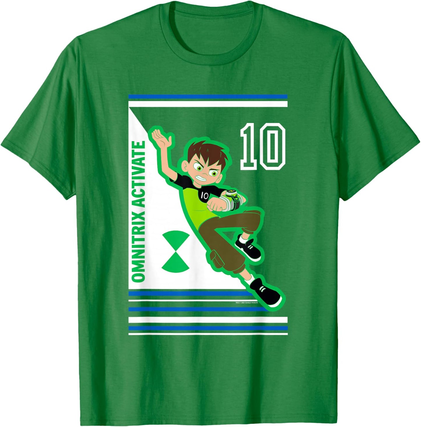 Ben 10 Omnitrix Activate T-Shirt - T-Shirt | Irish Green