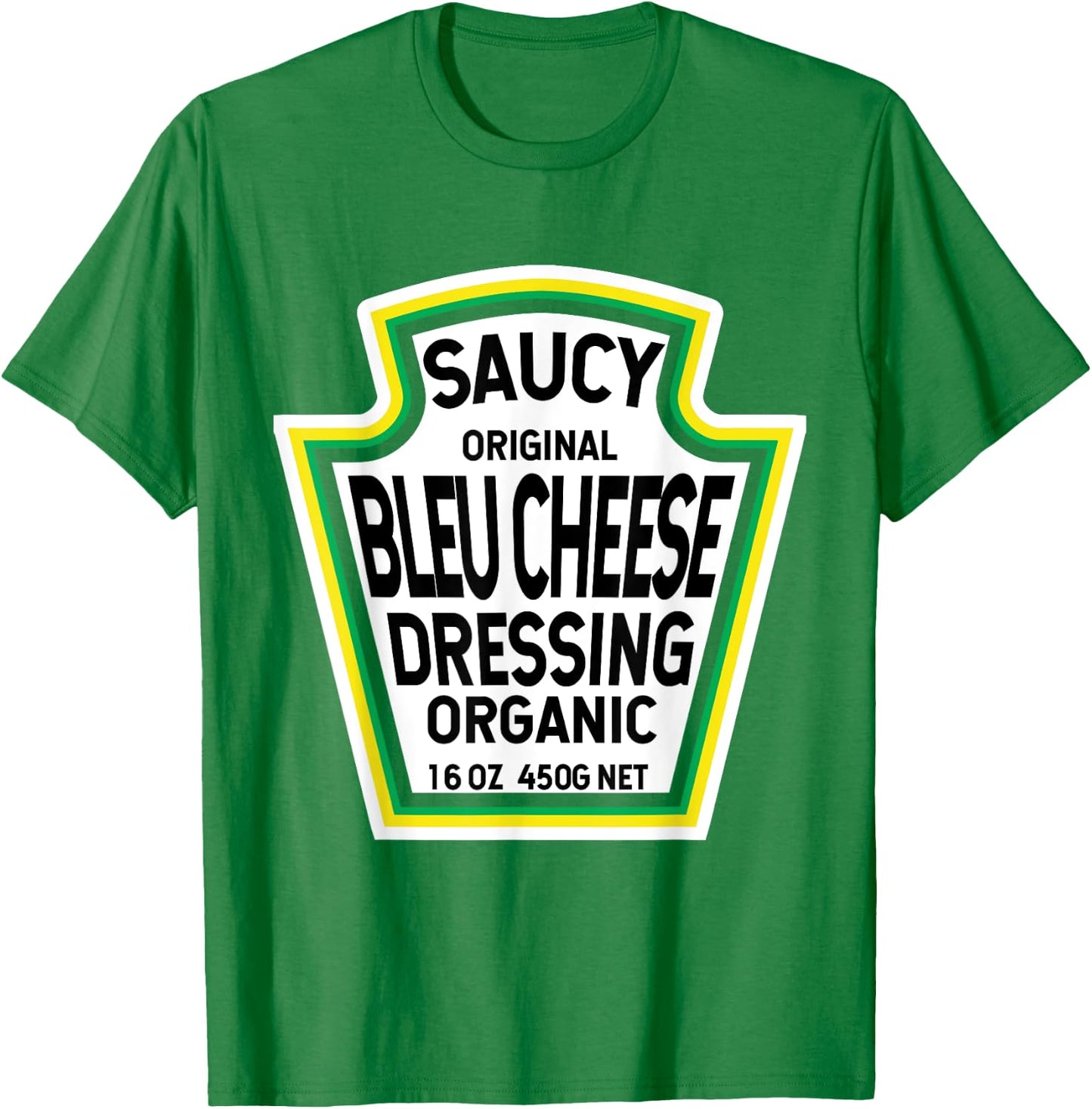 Bleu Cheese Dressing Salad Easy Halloween Costume Matching T-Shirt - T-Shirt | Irish Green