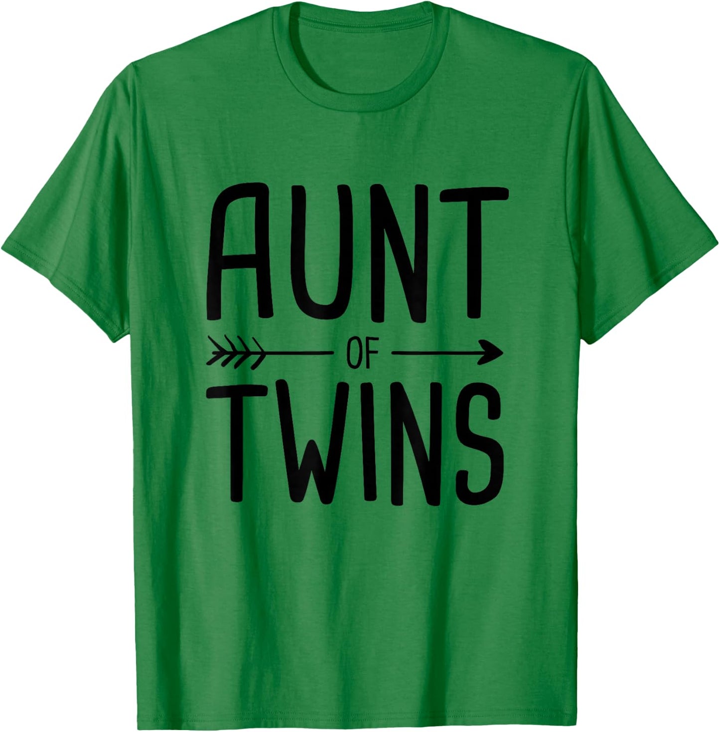 Aunt of Twins T-Shirt - T-Shirt | Irish Green