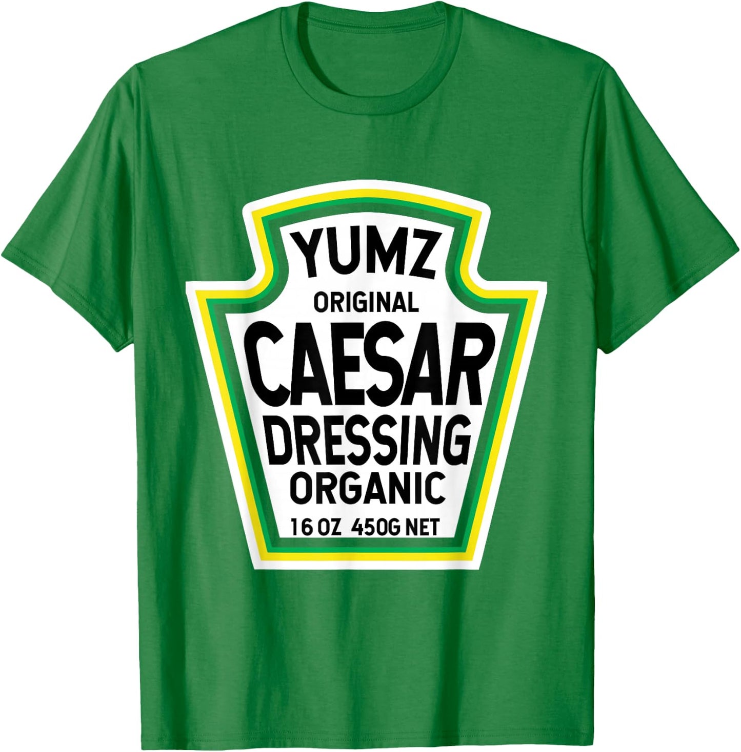 Caesar Dressing Salad Easy Halloween Costume Matching Group T-Shirt - T-Shirt | Irish Green