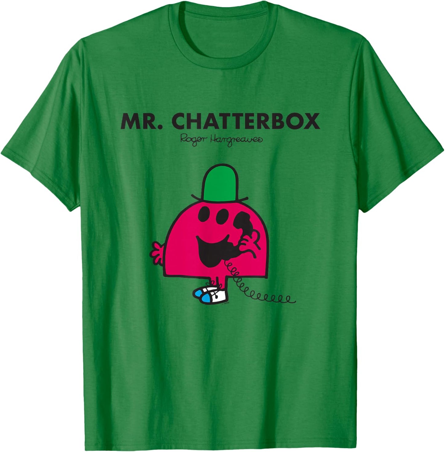 Mr. Men Mr. Chatterbox T-Shirt - T-Shirt | Irish Green