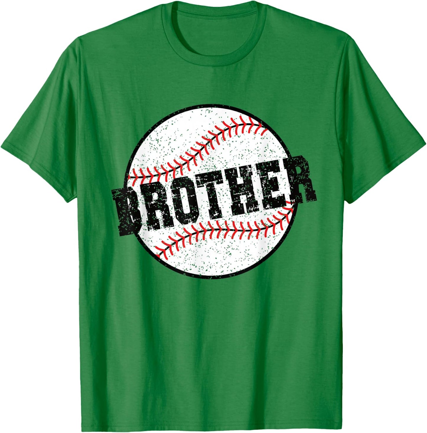 Baseball Brother Of A Baseball Player Brother T-Shirt - T-Shirt | Irish Green