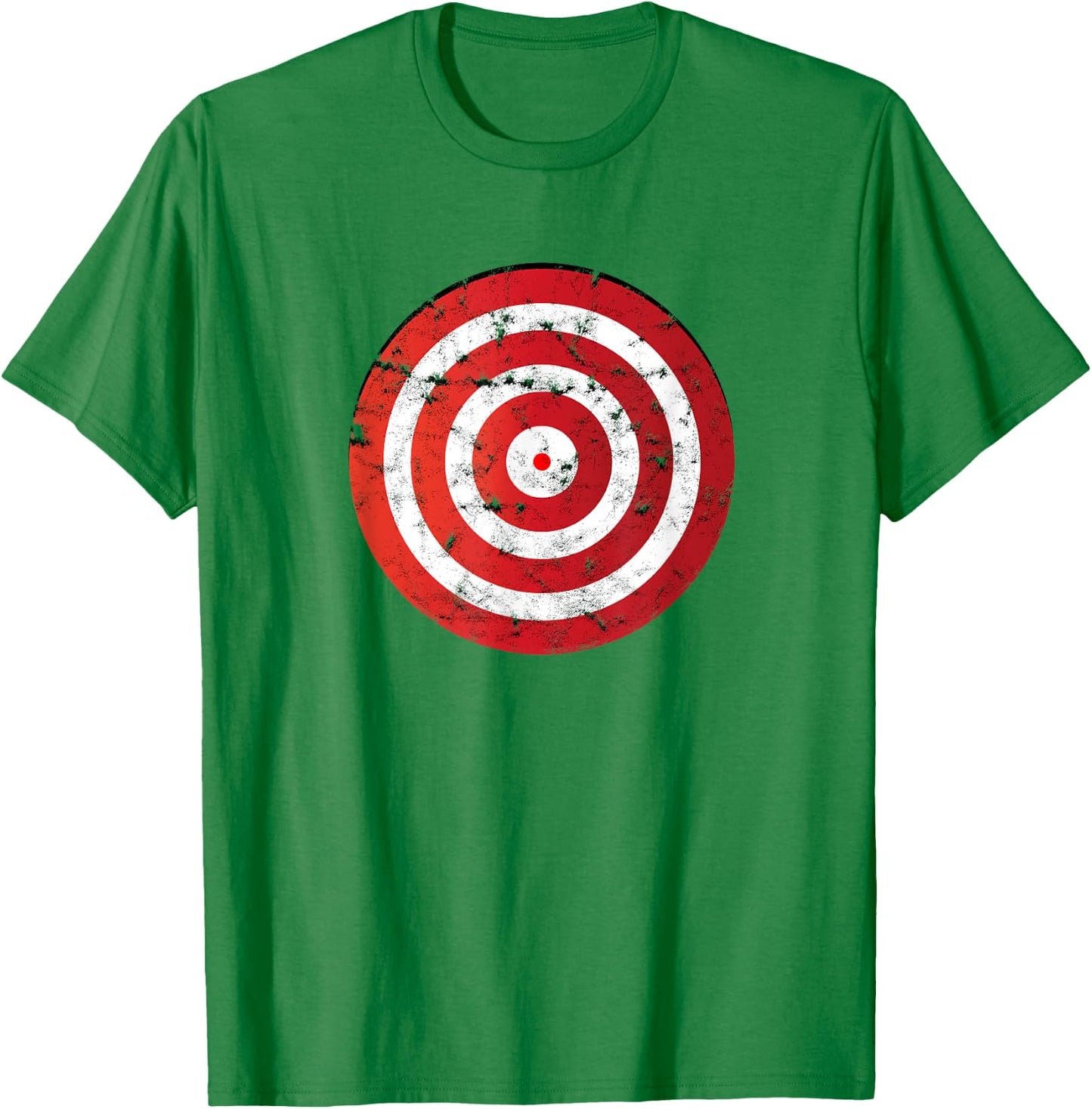 Vintage Bullseye Target Bulls Eye - Gun Shooting Range Sport T-Shirt - T-Shirt | Irish Green