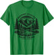 Twin Dad Support Wildlife Raise Twins Father T-Shirt - T-Shirt | Irish Green