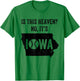 is This Heaven No It's Iowa Vintage Field of Baseball Dreams T-Shirt - T-Shirt | Irish Green