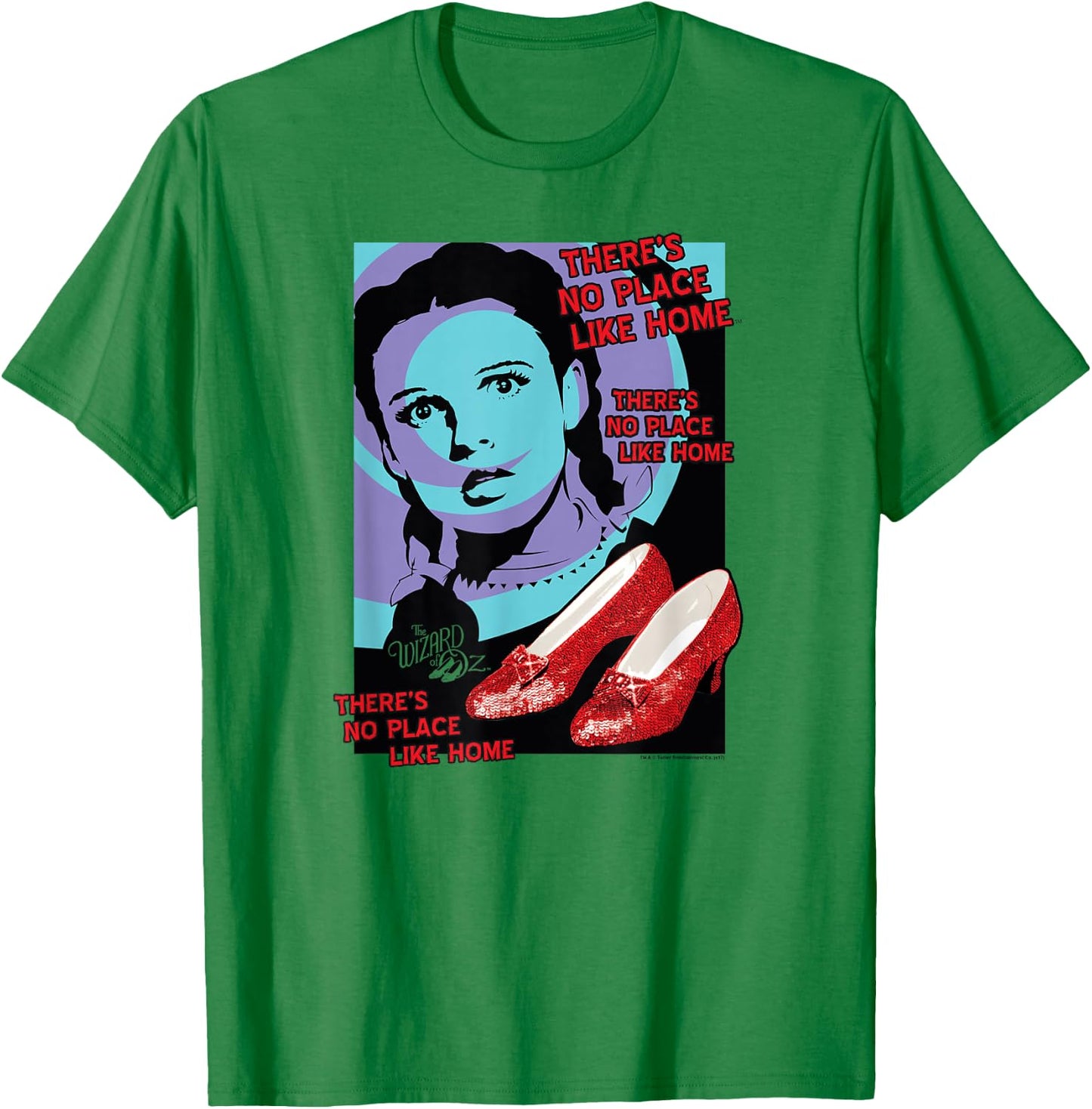 Wizard of Oz Click 3 Times T-Shirt - T-Shirt | Irish Green