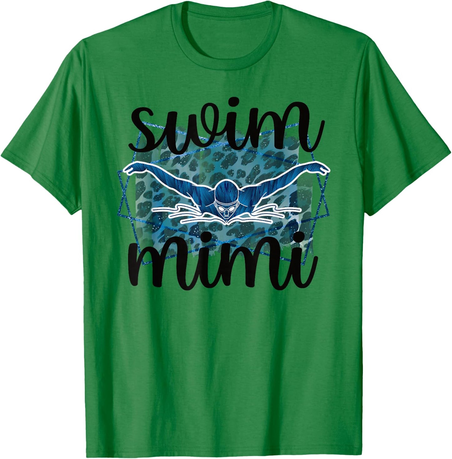Proud Swim Mimi Of A Swimmer Mimi Grandma T-Shirt - T-Shirt | Irish Green