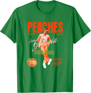 Official Justin Bieber Peaches White T-Shirt - T-Shirt | Irish Green