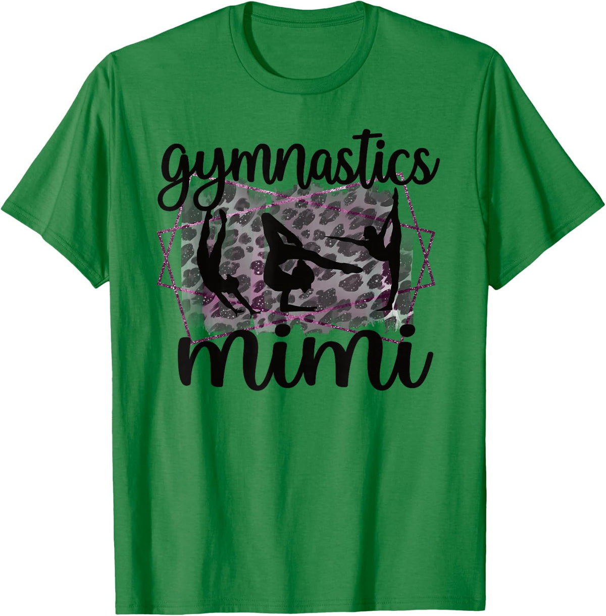 Gymnastics Mimi Grandma Mimi Of A Gymnast T-Shirt - T-Shirt | Irish Green