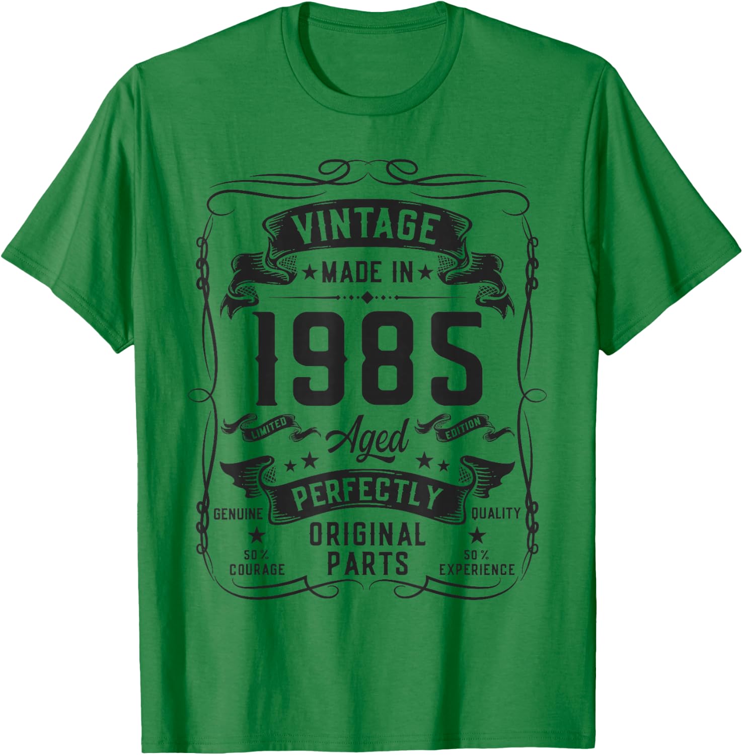 Vintage 1985 41yr 41st Birthday Gifts 41 Years Old T-Shirt - T-Shirt | Irish Green