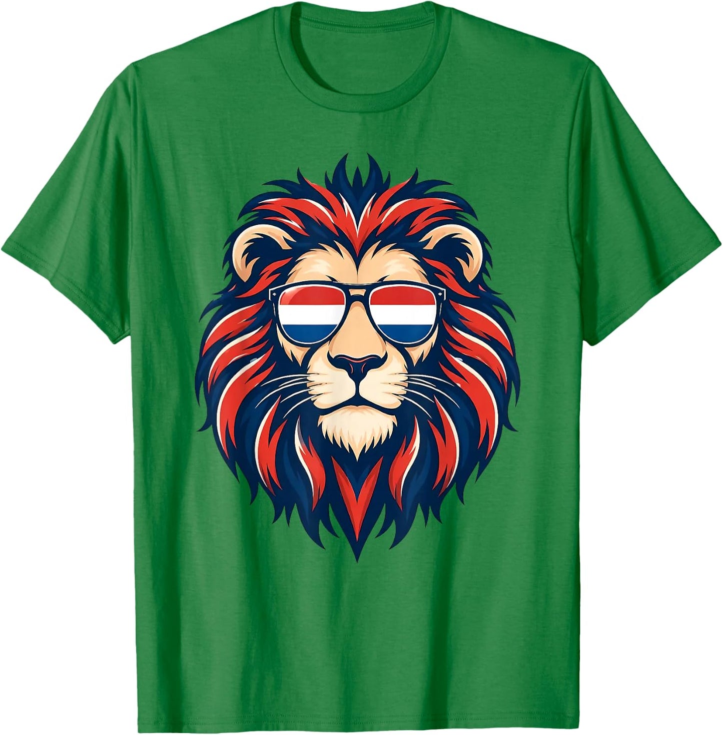 Holland Nederland Flag Dutch Lion Netherlands Pride T-Shirt - T-Shirt | Irish Green