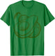 Avocado Fruit and Seeds Retro Vintage Drawing - Avocado T-Shirt - T-Shirt | Irish Green
