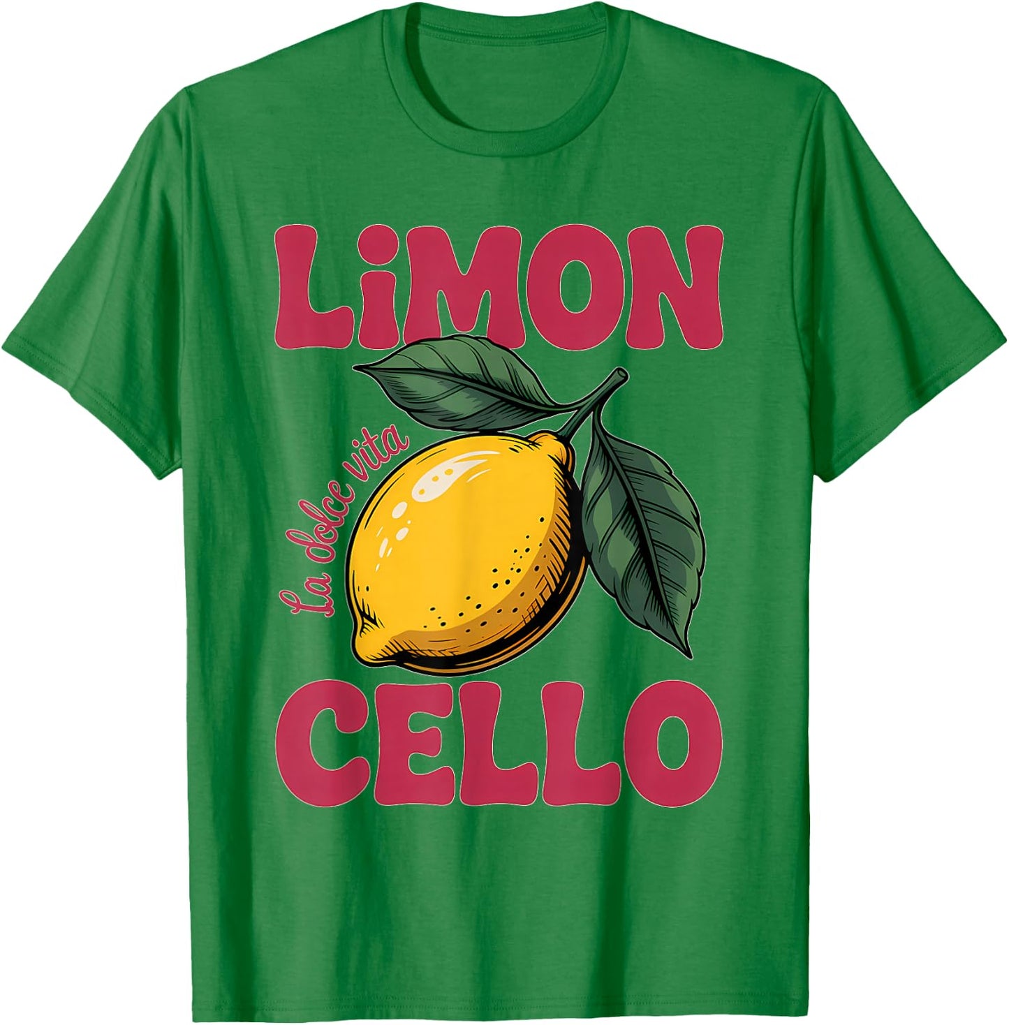 Lemon Liqueur Refreshing Delicious Italy Drink Limoncello T-Shirt - T-Shirt | Irish Green