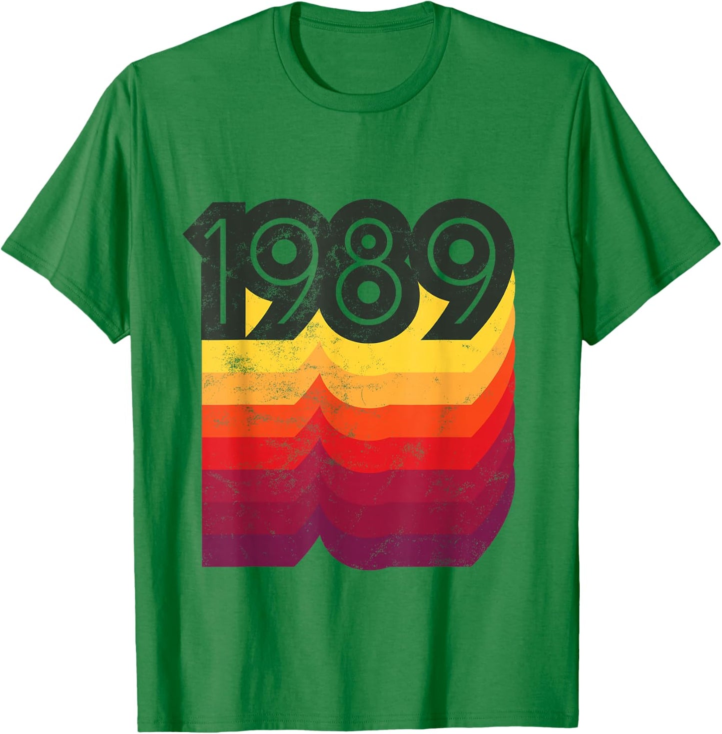 Birthday 80s Style Retro 1989 T-Shirt - T-Shirt | Irish Green