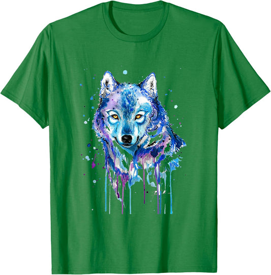 Wolf shirt , wolf costume for kids, wolf for youth T-Shirt - T-Shirt | Irish Green