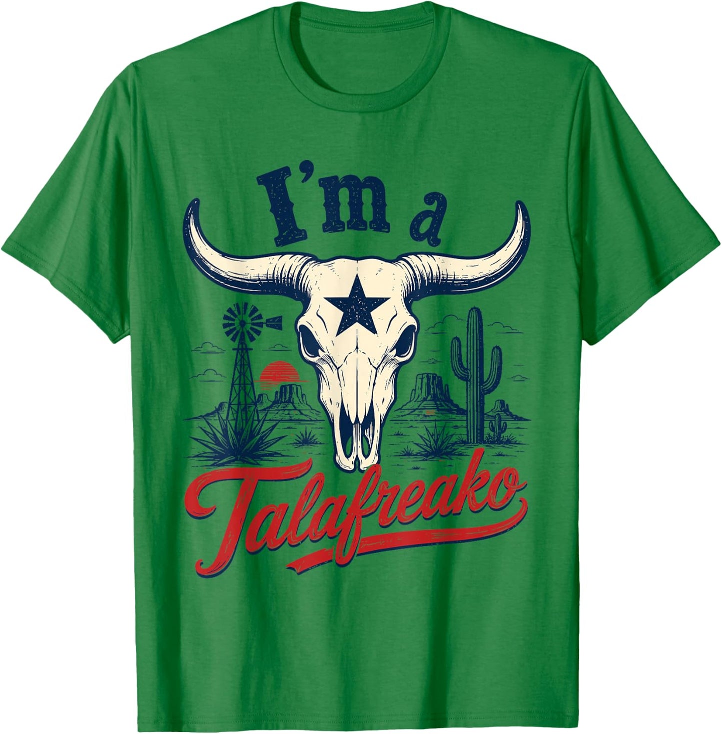 I'm a Talafreako Texas Retro Talarico for Senate T-Shirt - T-Shirt | Irish Green