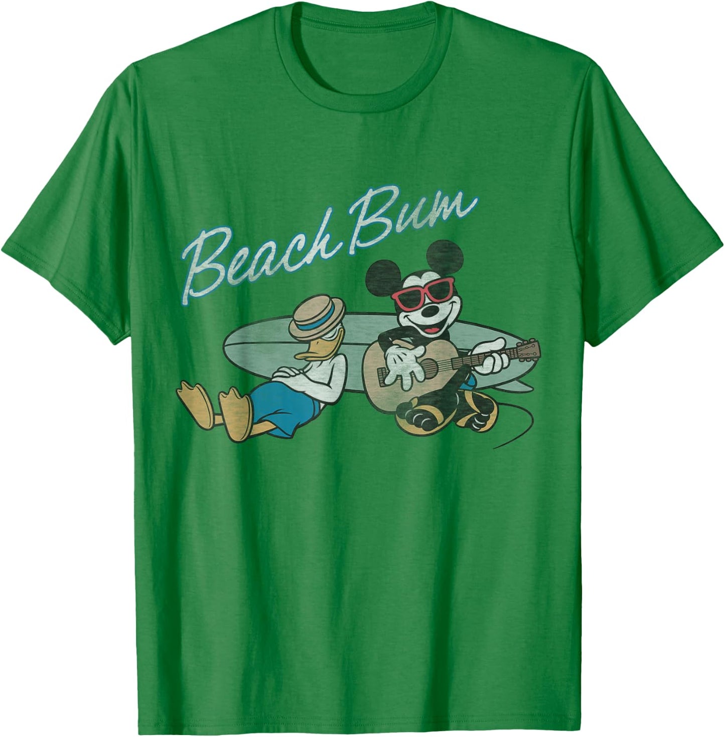 Disney Beach Bum Surf T-Shirt - T-Shirt | Irish Green