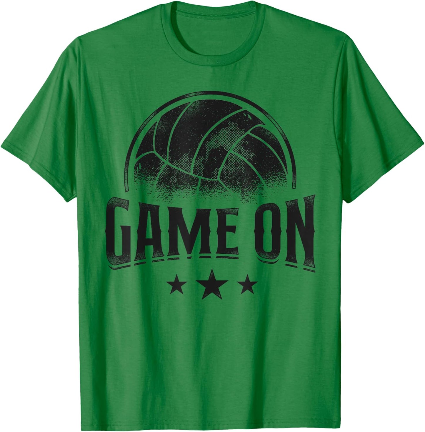 Volleyball Player Team Vintage Game On T-Shirt - T-Shirt | Irish Green