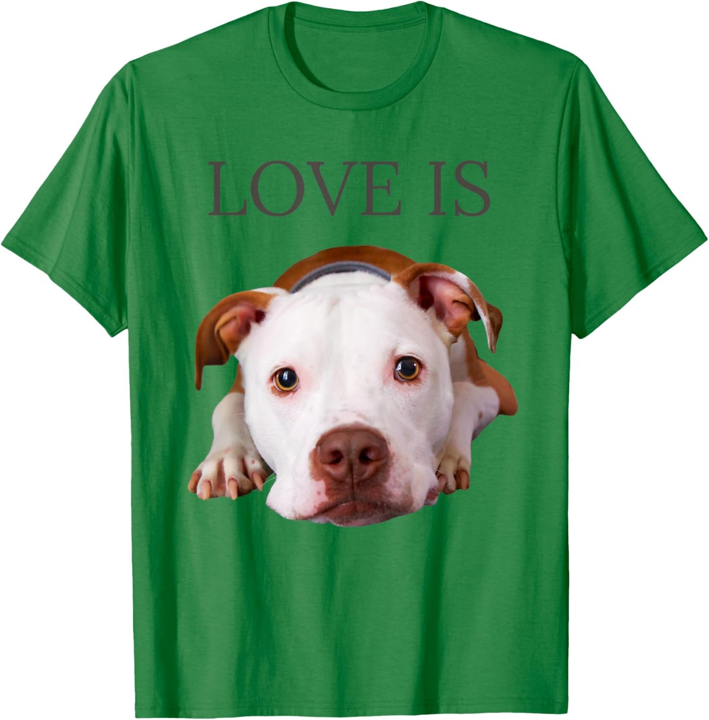 Pitbull Shirt Pittie Mom Dad Bullie Dog Women Men Love T-Shirt - T-Shirt | Irish Green