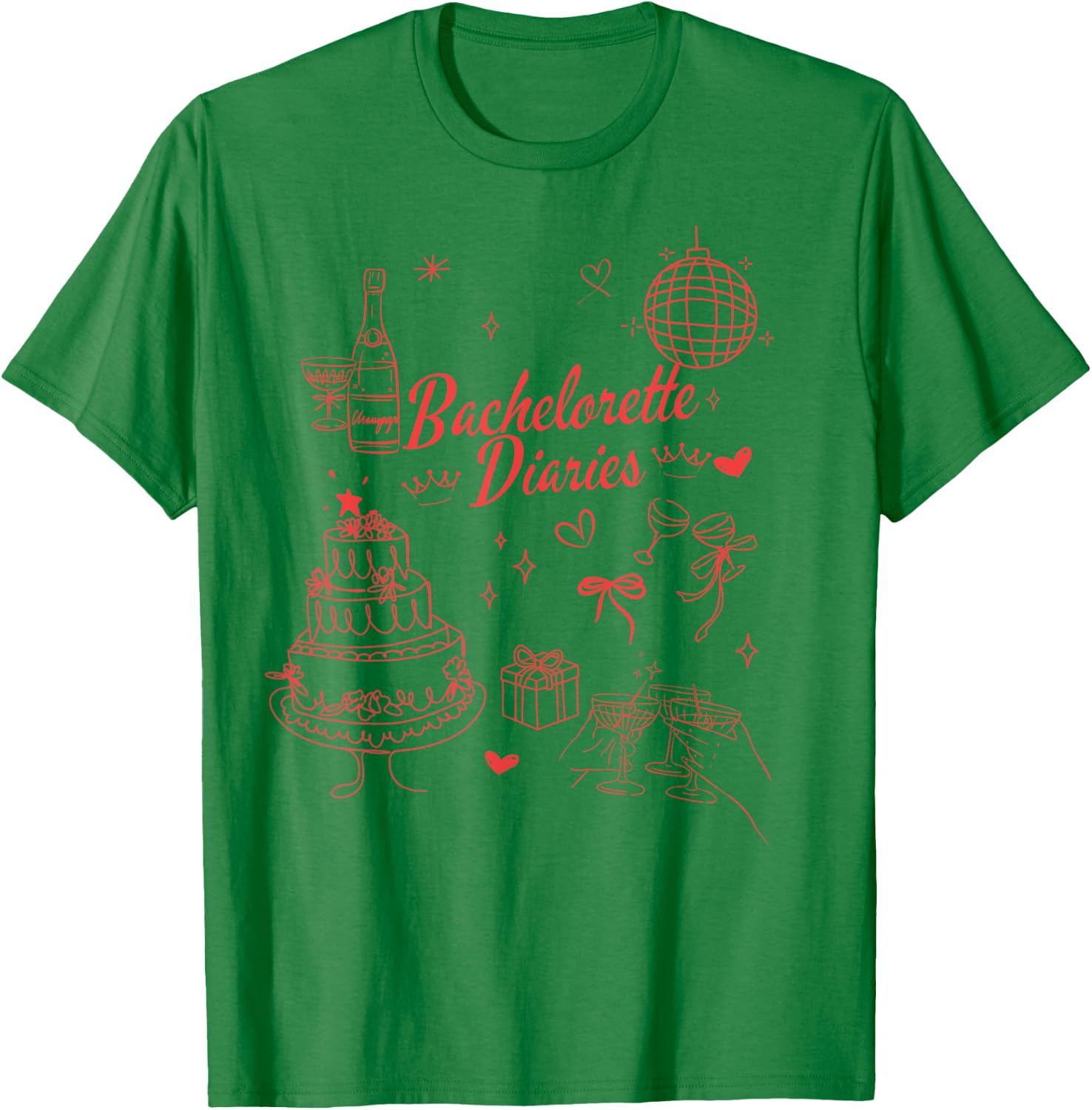 Bachelorette Party T-Shirt - T-Shirt | Irish Green