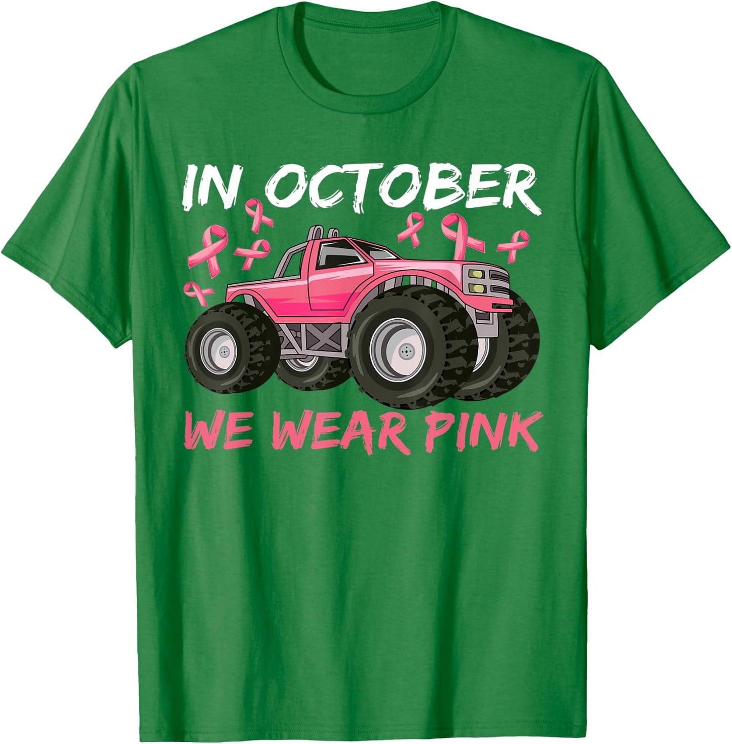 Boys Breast Cancer Shirt, Breast Cancer Shirts for Kids T-Shirt - T-Shirt | Irish Green
