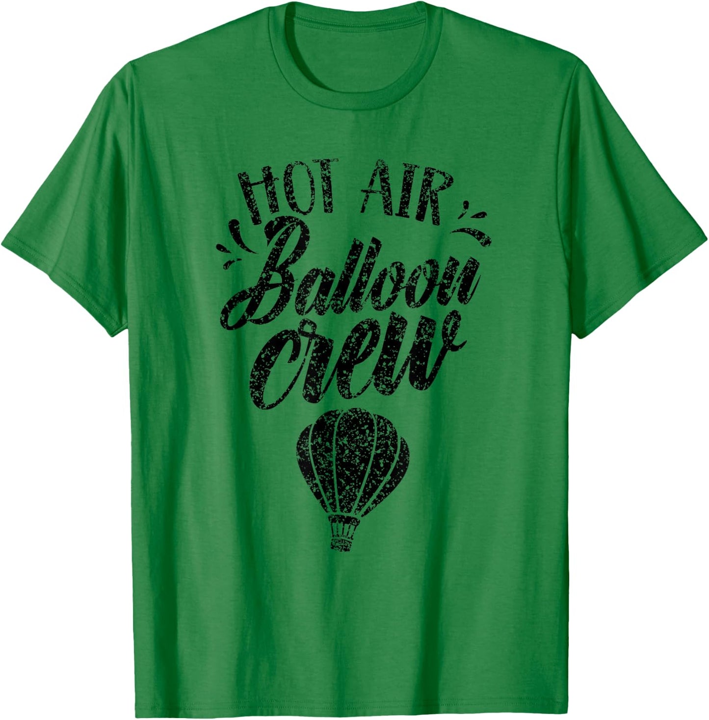 Hot Air Balloon Crew Ballooning Pilot Team T-Shirt - T-Shirt | Irish Green