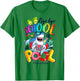 Bye Bye School Hello Shark Pool Summer Vibes #2ndGradeSquad T-Shirt - T-Shirt | Irish Green