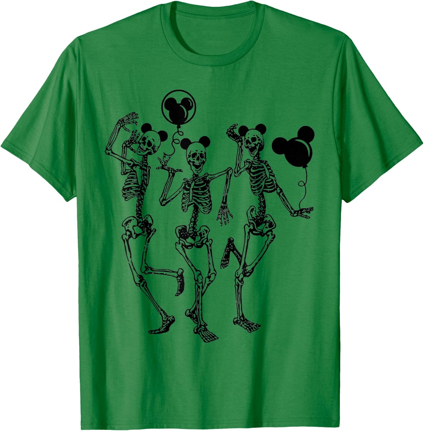 Halloween Skeleton Mic.ke Dis.ne Skeleton Lovers Funny T-Shirt - T-Shirt | Irish Green