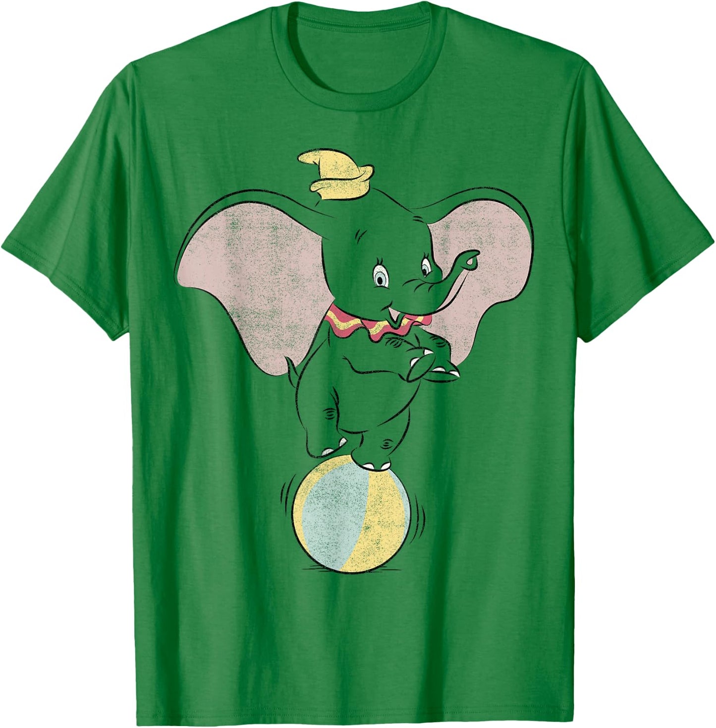 Disney Dumbo Ball Portrait T-Shirt - T-Shirt | Irish Green