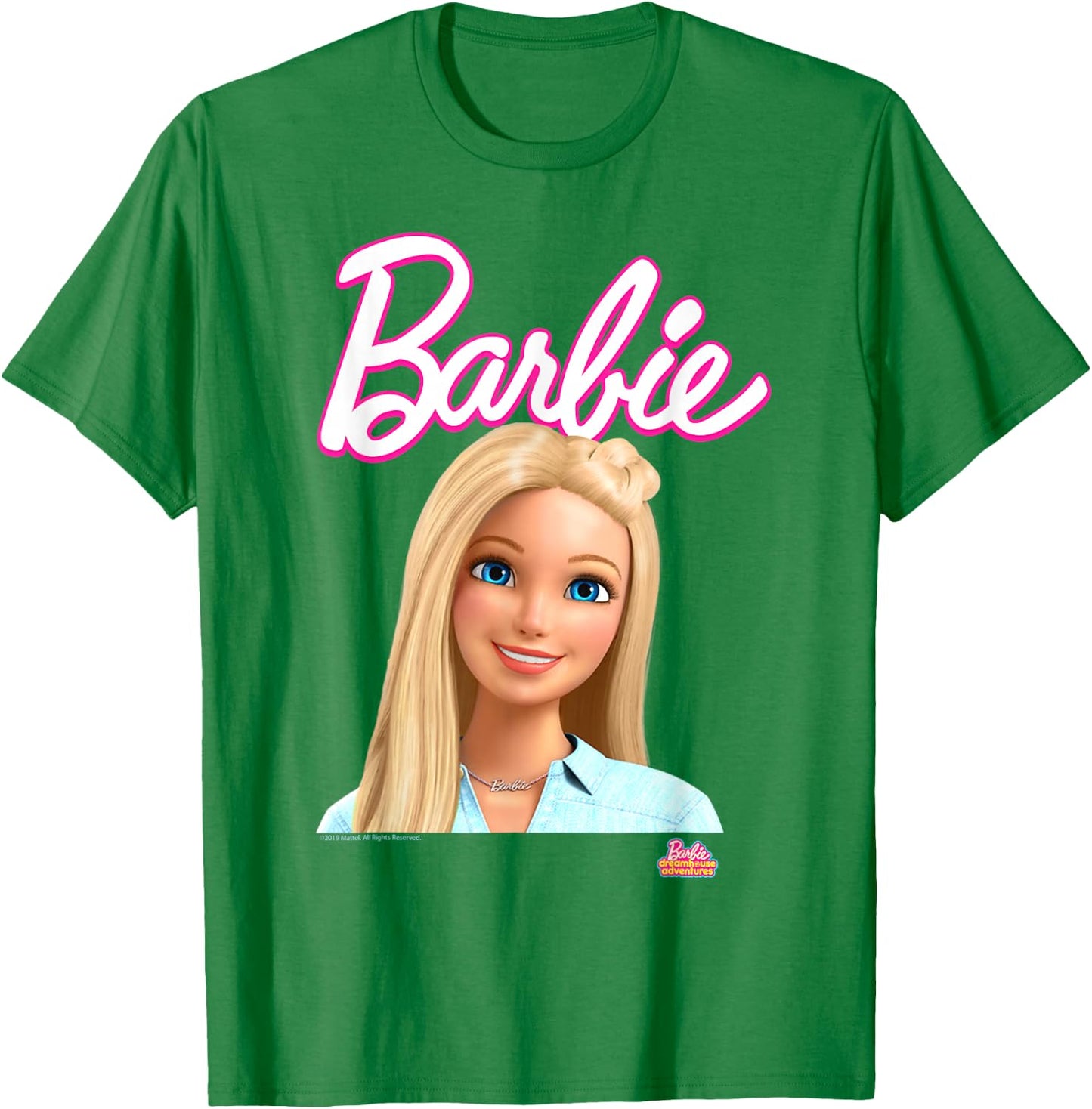 Barbie - Dreamhouse Adventures Barbie - Portrait T-Shirt - T-Shirt | Irish Green