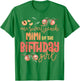 Mimi Birthday Girl One Sweet Peach Peachy Birthday Party T-Shirt - T-Shirt | Irish Green