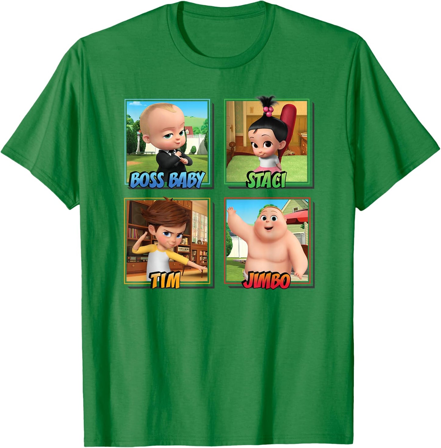 The Boss Baby Squad T-Shirt - T-Shirt | Irish Green