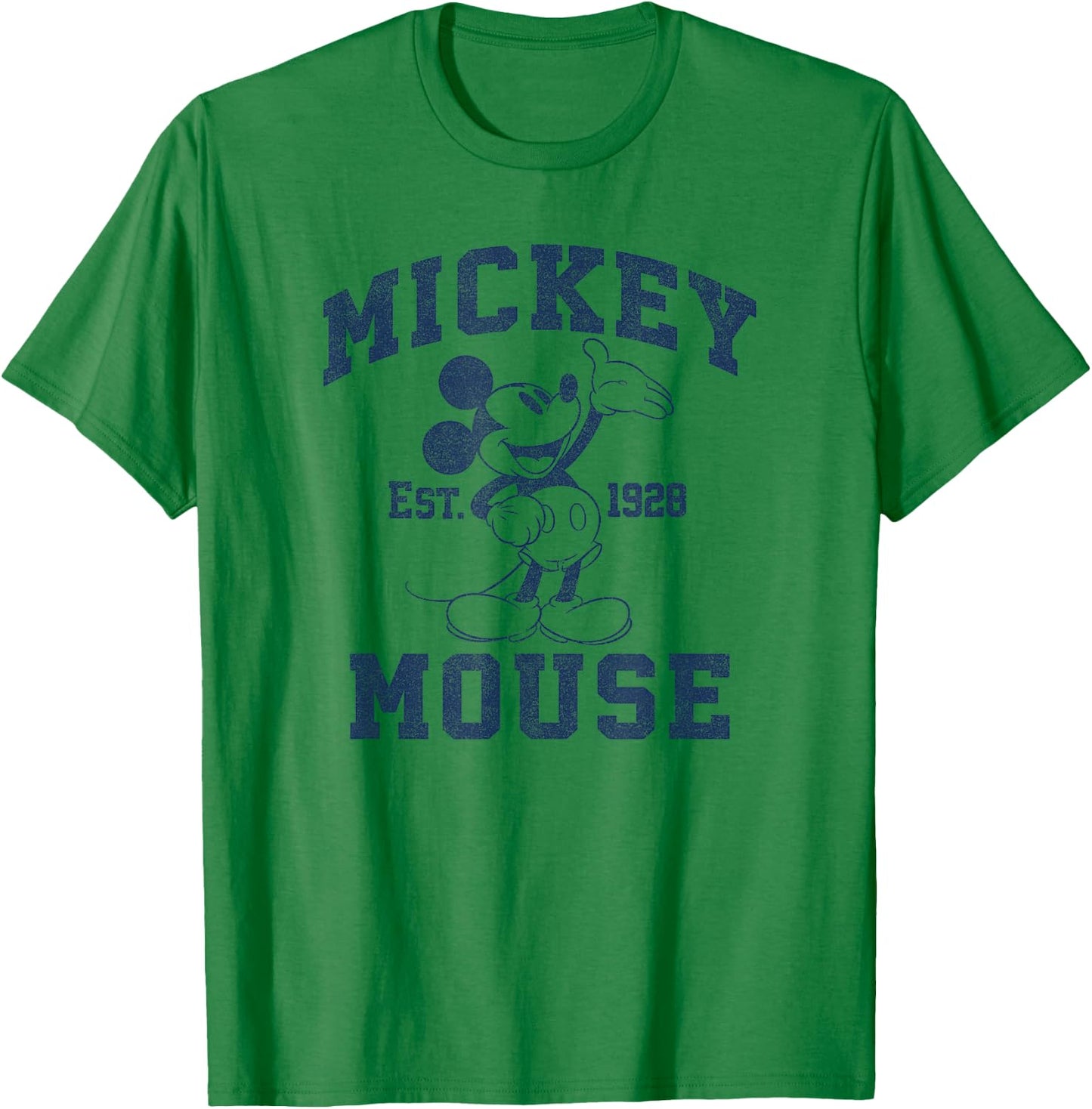 Disney Mickey Classic Mickey Vintage 1928 Poster T-Shirt - T-Shirt | Irish Green