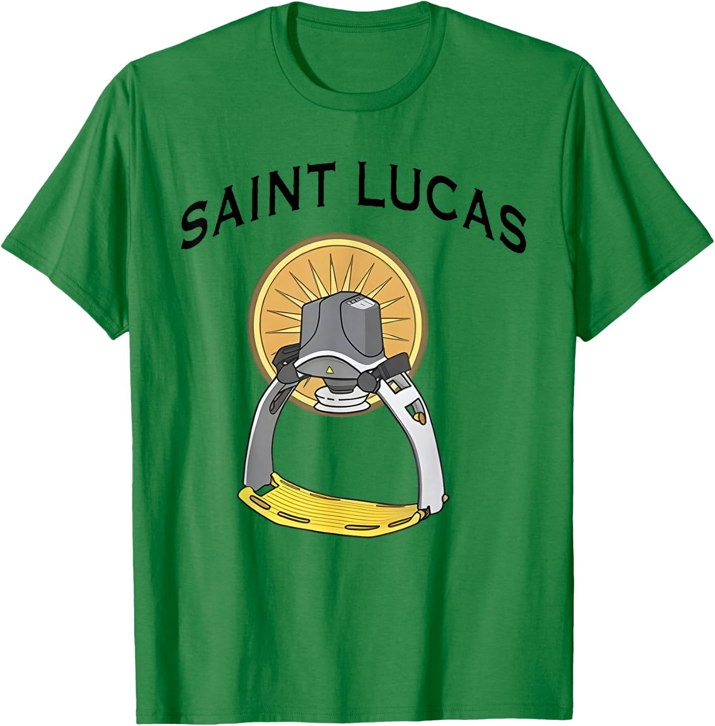 Funny ICU RRT Nurse Rapid Response Team EMS Lucas Device T-Shirt - T-Shirt | Irish Green