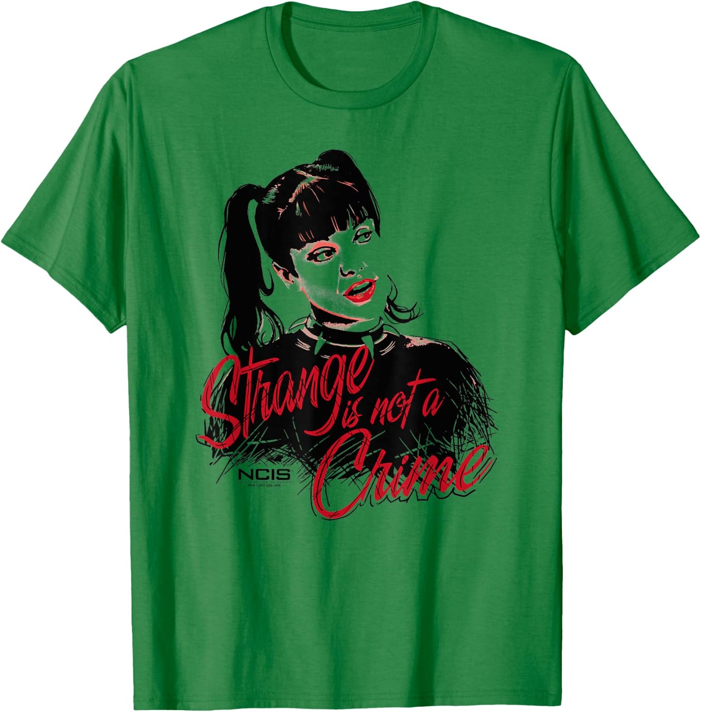 NCIS Strange Is Not A Crime T-Shirt - T-Shirt | Irish Green