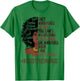 I Am The Storm Registered Nurse African American Women T-Shirt - T-Shirt | Irish Green