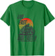 Live Fast Ride Faster - Vintage Motorcycle Riding T-Shirt - T-Shirt | Irish Green