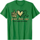Peace Love Cure Liver Disease Shirt Awareness Ribbon Walk T-Shirt - T-Shirt | Irish Green