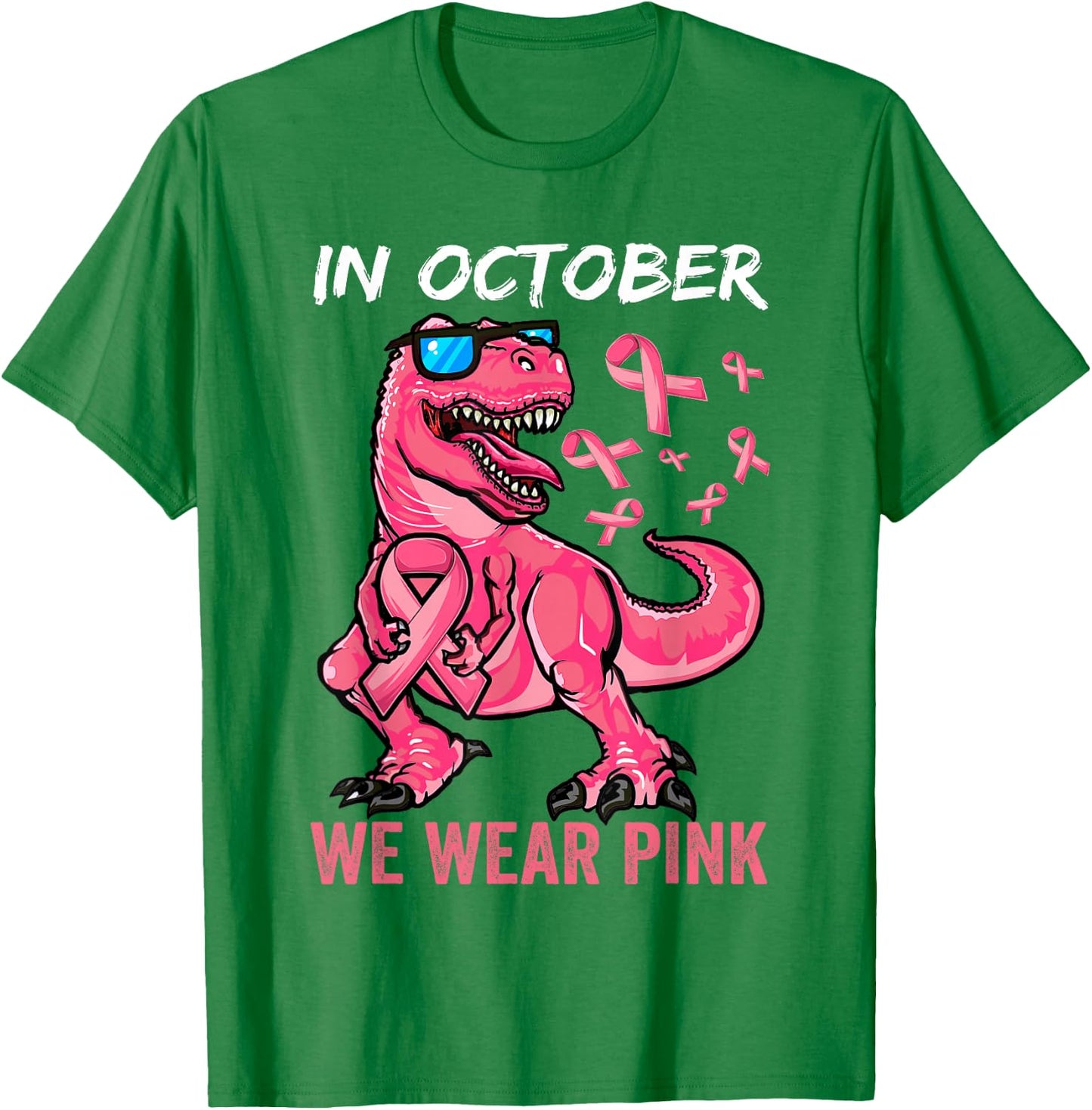Breast Cancer Shirt for Boys, Breast Cancer Shirts for Kids T-Shirt - T-Shirt | Irish Green