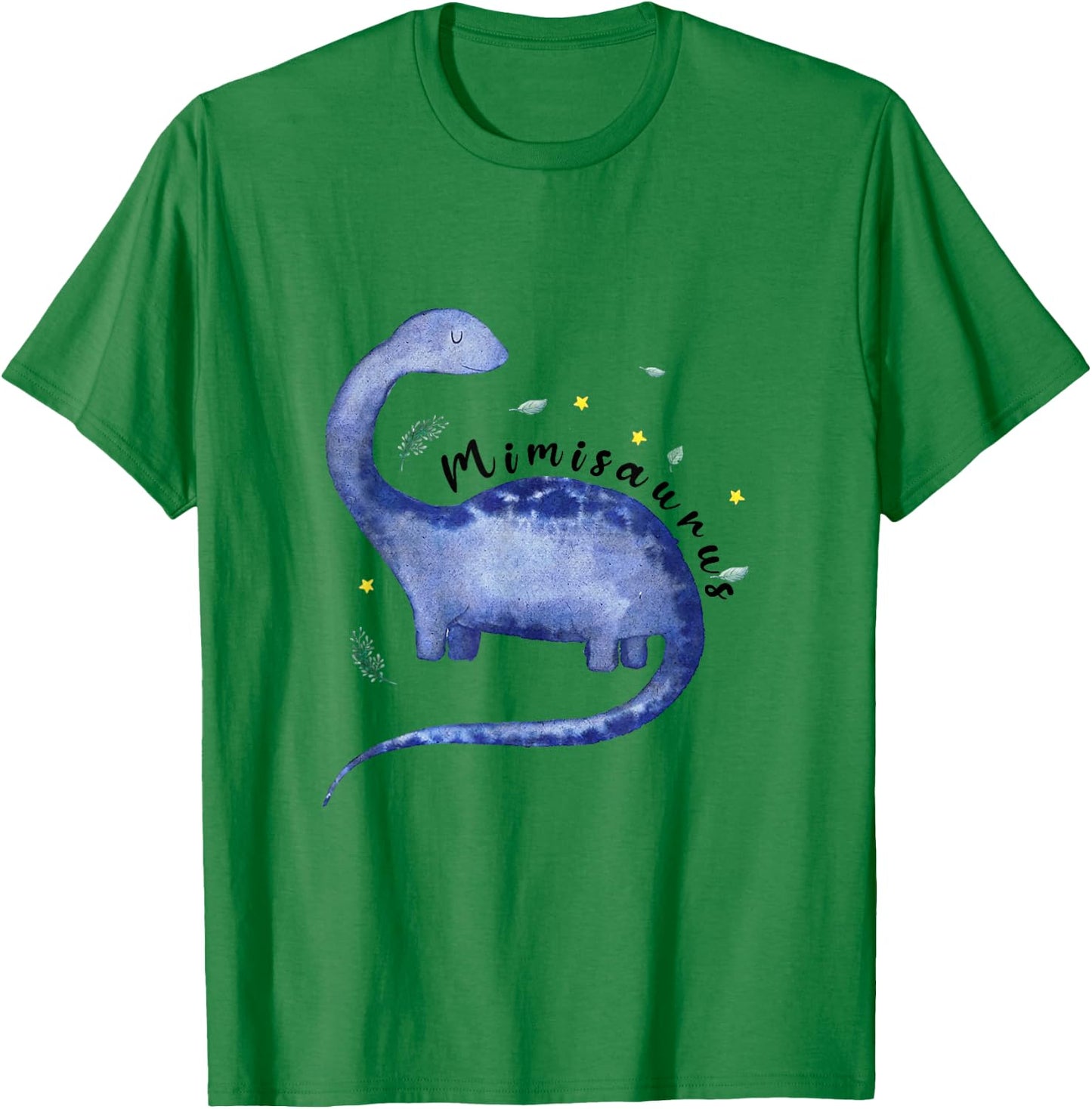 Mimisaurus Big Dinosaur Argentinosaurus Grandma Mimi Saurus T-Shirt - T-Shirt | Irish Green