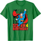 DC Comics Superman Super 4th Birthday Comic T-Shirt - T-Shirt | Irish Green