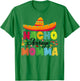 Nacho Average Momma Funny Mexican Vintage Cinco De Mayo T-Shirt - T-Shirt | Irish Green