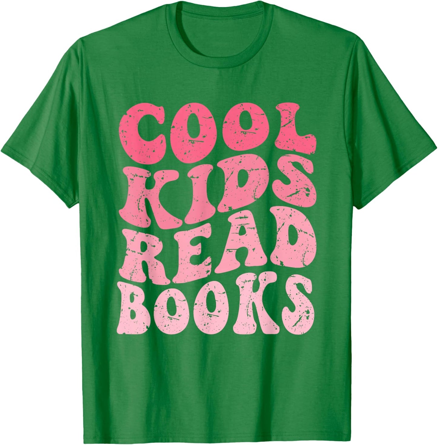 Cool Kids Read Books | Library Book Reader Book Nerd T-Shirt - T-Shirt | Irish Green